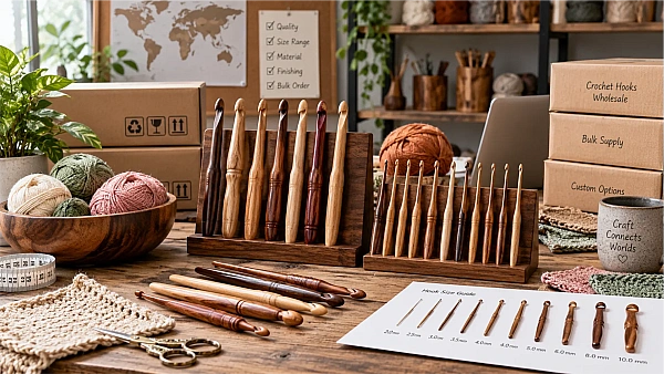 B2B Sourcing Guide: Comprehensive Selection & Specifications of Wholesale Crochet Hooks