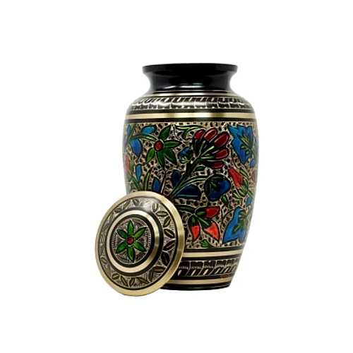 Aluminium Cremation Urns for adult ashes and funeral trade supply – design 2