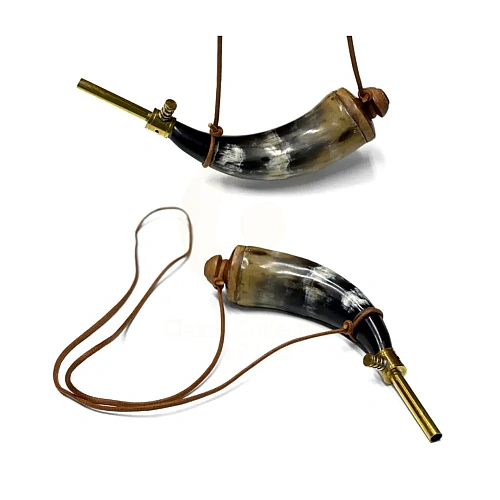 Battle Blow Horns for reenactment battles, LARP, theatre and event signalling – design 2