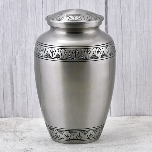Brass Urns for traditional engraved memorials – design 6