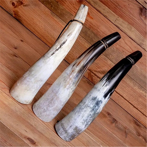 Buffalo Horn for drinking horns, décor and craft work – design 3