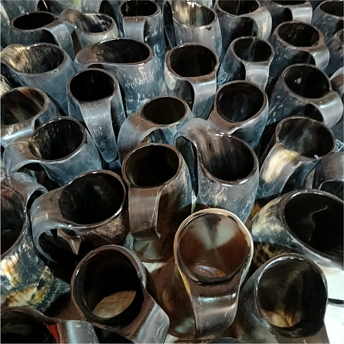 Buffalo Horn for drinking horns, décor and craft work – design 5