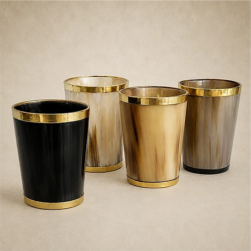 Drinking Horn Gift Sets for birthdays, groomsmen and Viking-themed gifts