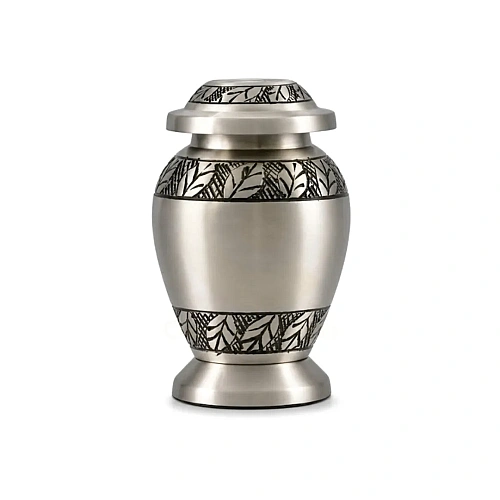 Metal Urns for durable memorials in brass, aluminium and iron – design 1