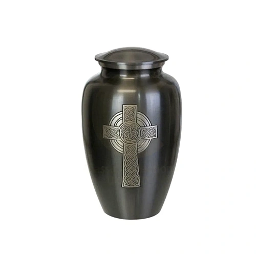 Metal Urns for durable memorials in brass, aluminium and iron – design 6