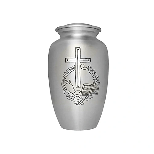 Metal Urns for durable memorials in brass, aluminium and iron – design 7