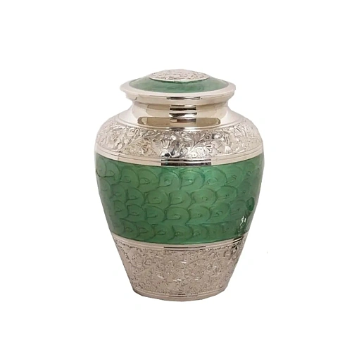 Metal Urns for durable memorials in brass, aluminium and iron – design 8