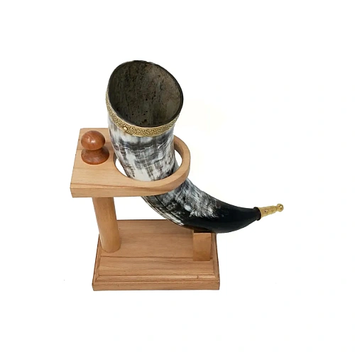 Ox Horn for drinking horns, décor and craft work – design 2