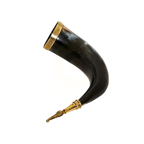 Ox Horn for drinking horns, décor and craft work – design 6