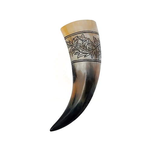 Ox Horn for drinking horns, décor and craft work – design 8
