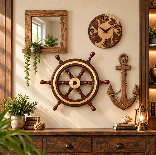 Wooden Decor for homes, pubs, hotels and themed interiors