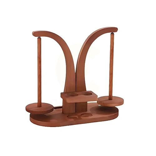 Wooden Yarn Winders for winding skeins into neat yarn balls – design 7