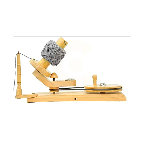 Wooden Yarn Winders for winding skeins into neat yarn balls – design 8
